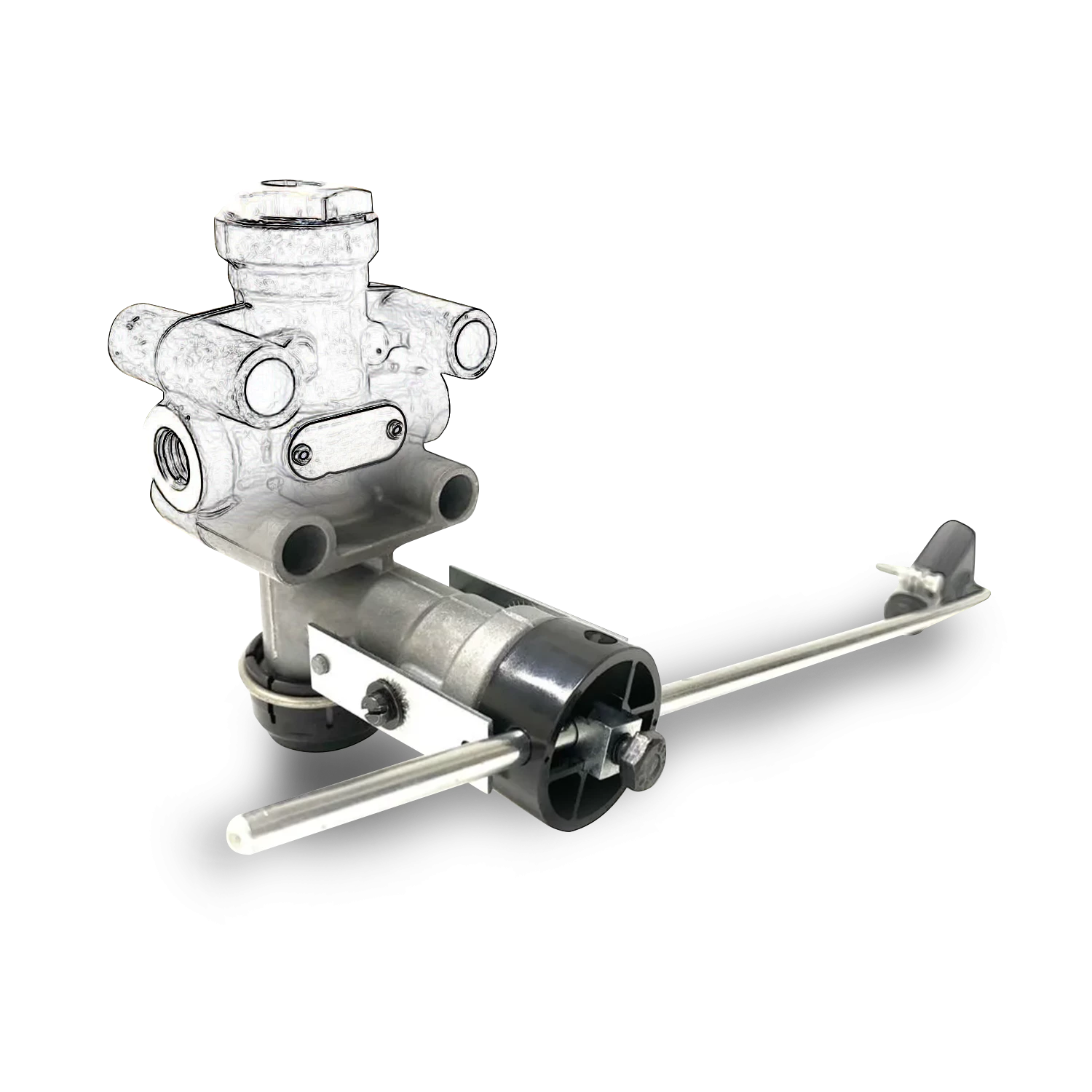 Кран уровня пола